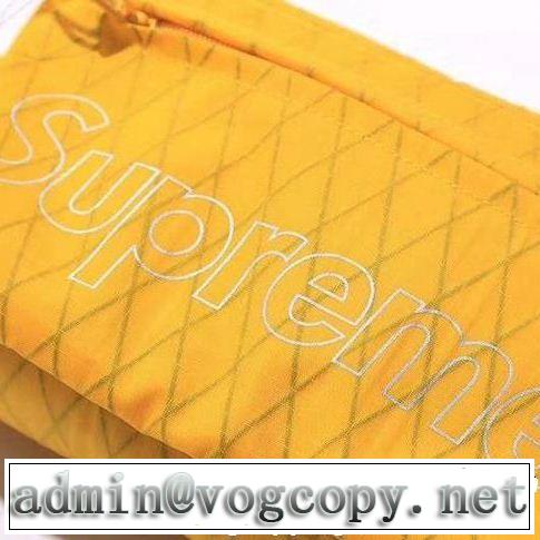 2019年の春夏に着たい シュプリーム透け感優しい  SUPREME ミニバッグ 多色可選 カジュアルさ