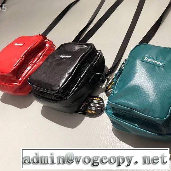 季節感をプラス人気商品ミニバッグ  2019夏色っぽさ シュプリーム SUPREME 3色可選 鮮度が手に入る