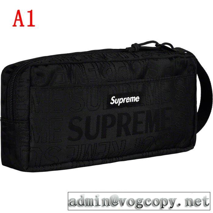 2019春夏は人気定番 SUPREME Organizer Pouch 活躍のバッグ 4色可選 今流行のストリート上品