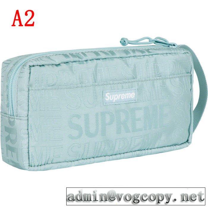 2019春夏は人気定番 SUPREME Organizer Pouch 活躍のバッグ 4色可選 今流行のストリート上品