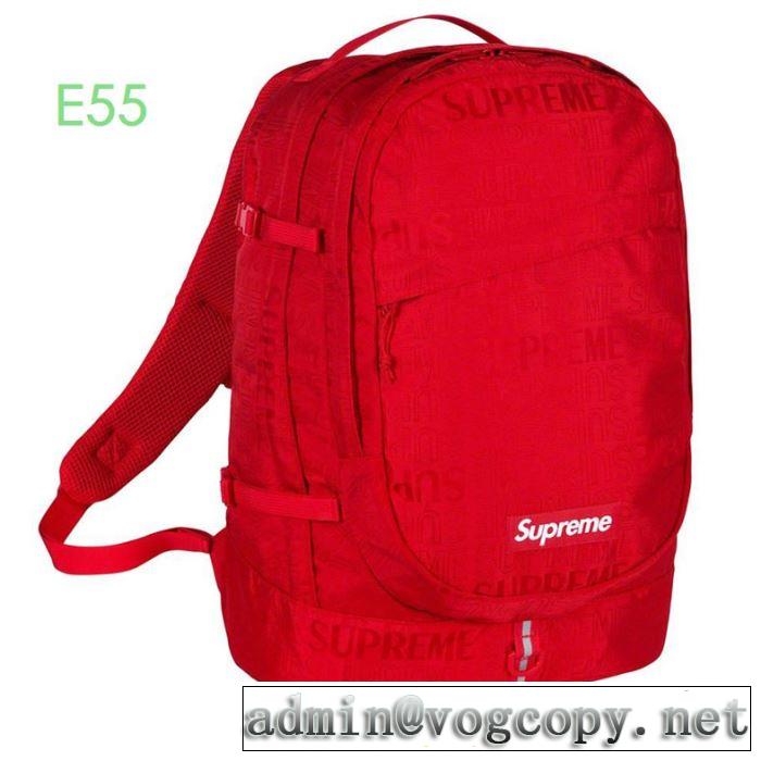 3色可選 おしゃれでおすすめ今季トレンド supreme 19AW  Backpack  リュック、バックパック オシャレスタイルが今年流