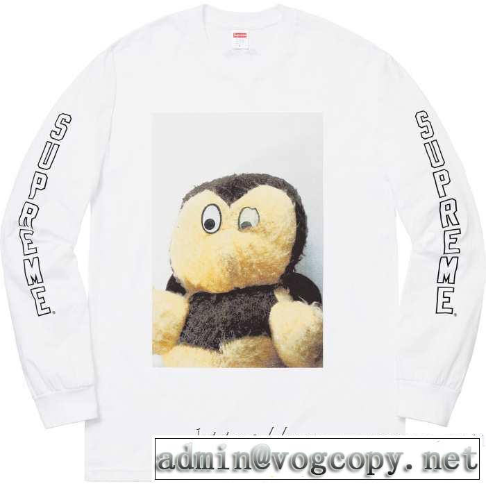 おしゃれに秋を迎えるために 2色可選  シュプリーム SUPREME 長袖 /ロンT/ロングT/ロングTシャツ 2019トレンドカラー秋冬セール