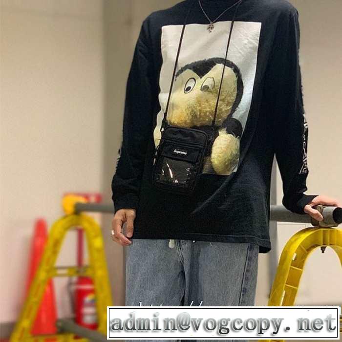 おしゃれに秋を迎えるために 2色可選  シュプリーム SUPREME 長袖 /ロンT/ロングT/ロングTシャツ 2019トレンドカラー秋冬セール