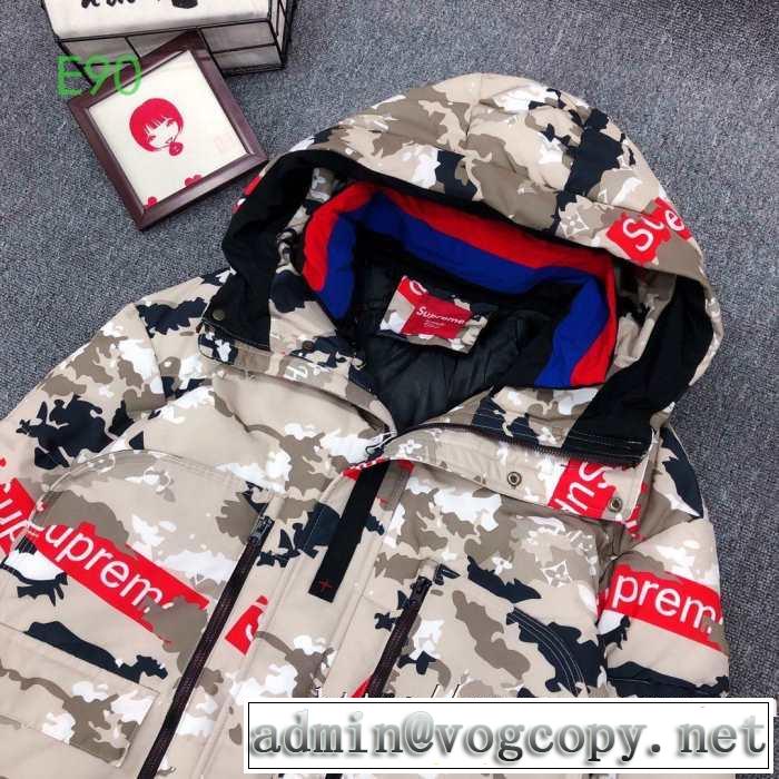 シュプリーム 人気ファッション雑誌でも掲載 SUPREME 使いやすさのトレンド ダウンジャケット 最重要！2019秋冬トレンド