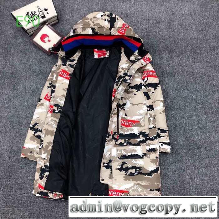 シュプリーム 人気ファッション雑誌でも掲載 SUPREME 使いやすさのトレンド ダウンジャケット 最重要！2019秋冬トレンド