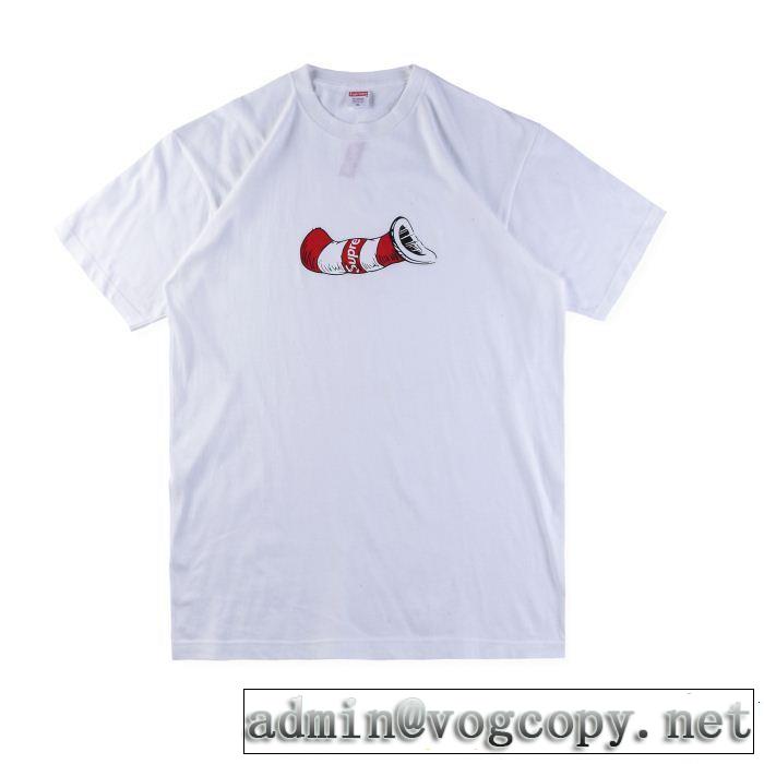  抜け感のある夏着物  Tシャツ/ティーシャツ 2色可選 2019春夏も引き続きトレンド シュプリームSUPREME 