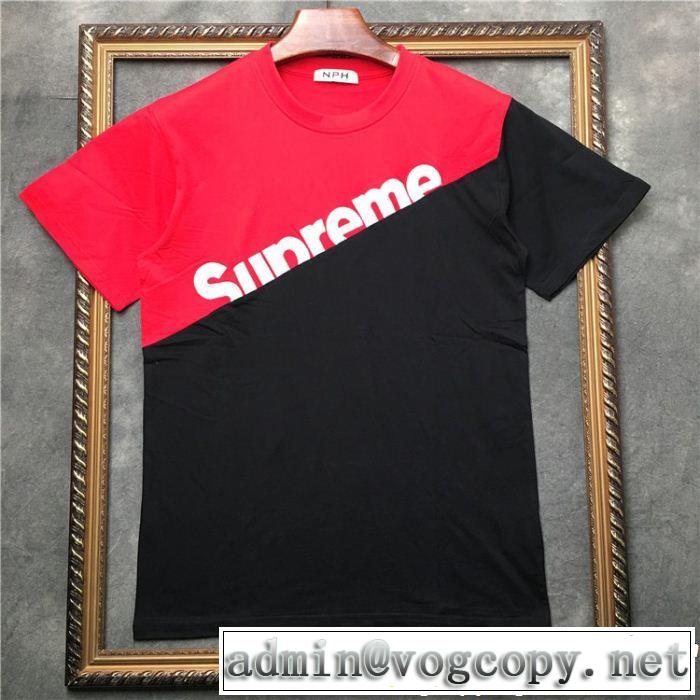 春夏に役立つカジュアルシュプリームSUPREME Tシャツ/ティーシャツ 3色可選 2019春夏も引き続き人気セール