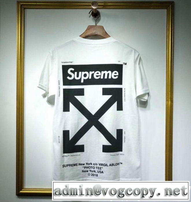 今シーズン人気のアイテム シュプリームSUPREME Tシャツ/ティーシャツ 4色可選 2019春夏の大注目トレンド