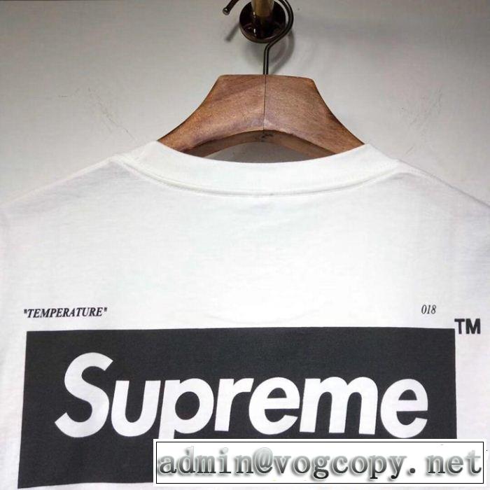 今シーズン人気のアイテム シュプリームSUPREME Tシャツ/ティーシャツ 4色可選 2019春夏の大注目トレンド