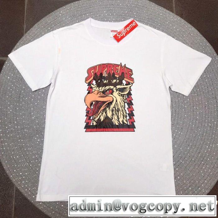 シュプリーム SUPREME 半袖Tシャツ 3色可選 2019年の春夏に着たい オシャレアイテム