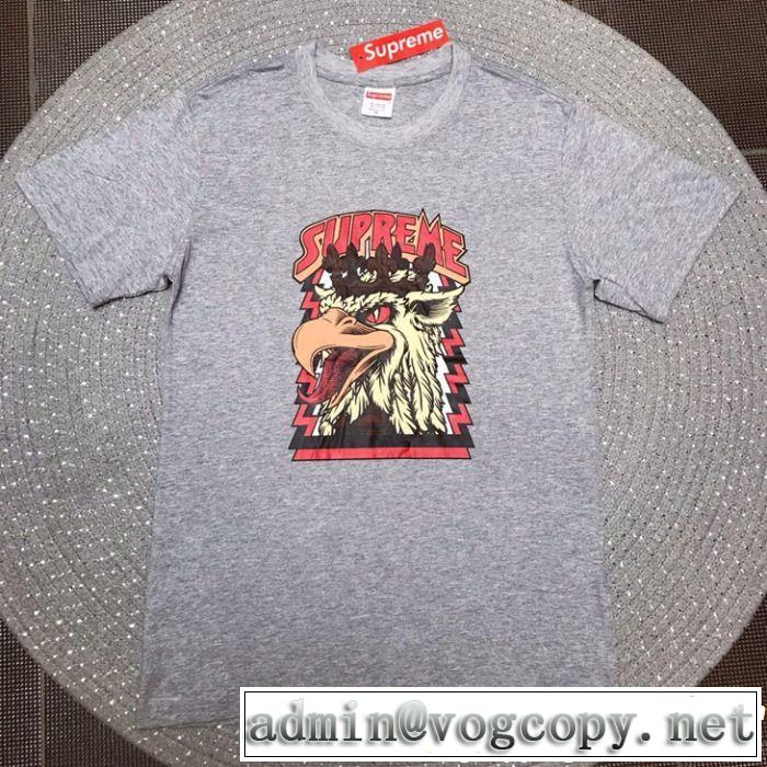 シュプリーム SUPREME 半袖Tシャツ 3色可選 2019年の春夏に着たい オシャレアイテム