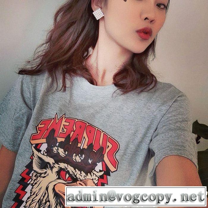 シュプリーム SUPREME 半袖Tシャツ 3色可選 2019年の春夏に着たい オシャレアイテム