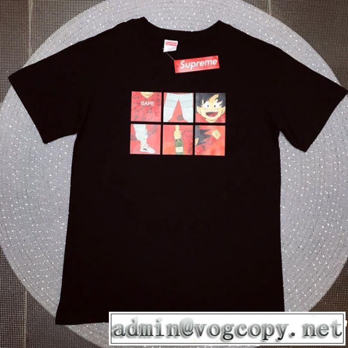SUPREME 半袖Tシャツ 3色可選 《2019年》今、注目のストリート オシャレな印象に シュプリーム