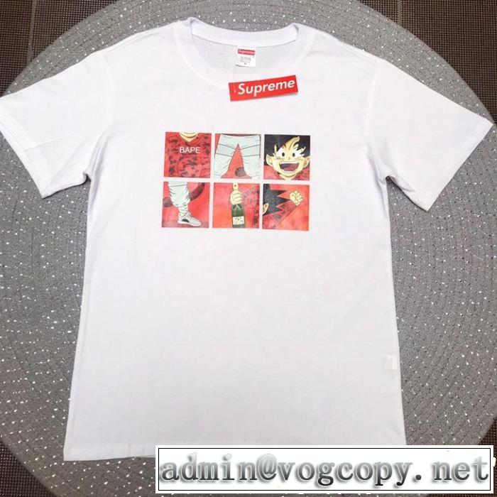 SUPREME 半袖Tシャツ 3色可選 《2019年》今、注目のストリート オシャレな印象に シュプリーム