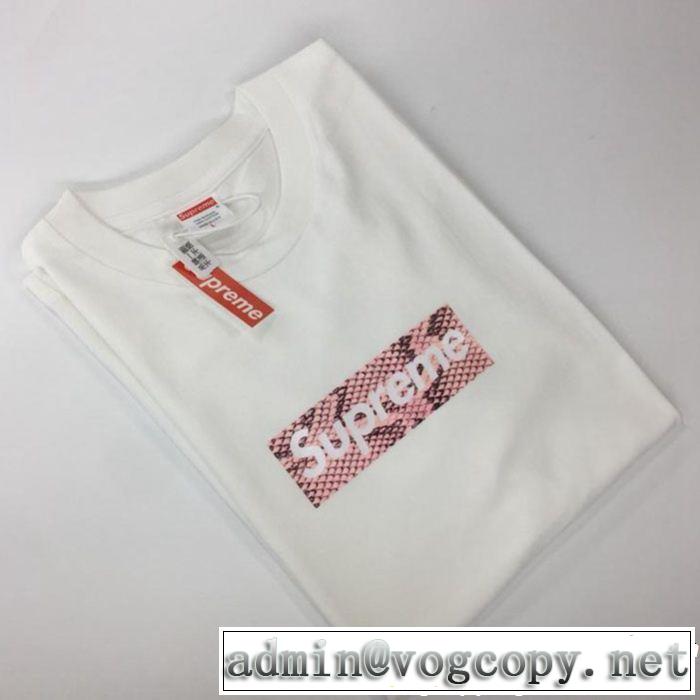 3色可選 【2019年】夏のファッション オシャレ上級者に シュプリーム SUPREME 半袖Tシャツ