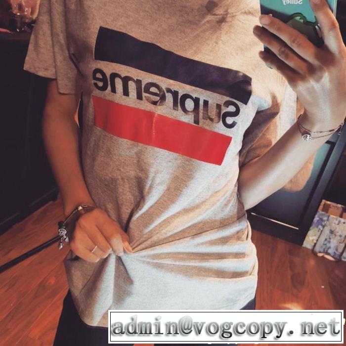 おしゃれ上級者に挑戦 シュプリーム SUPREME 半袖Tシャツ 3色可選 2019春夏トレンドアイテム