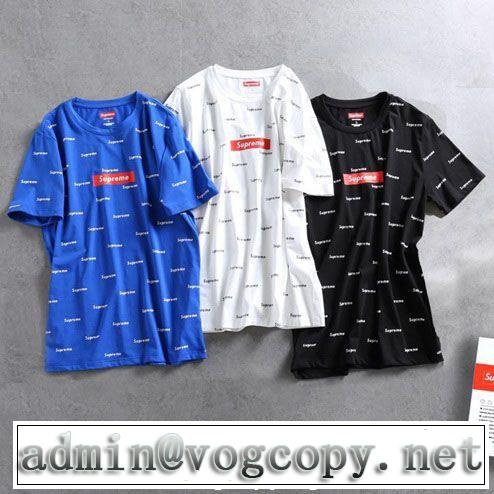 シュプリーム SUPREME 半袖Tシャツ 3色可選 2019春夏のトレンド新商品 きちんと感が抜群