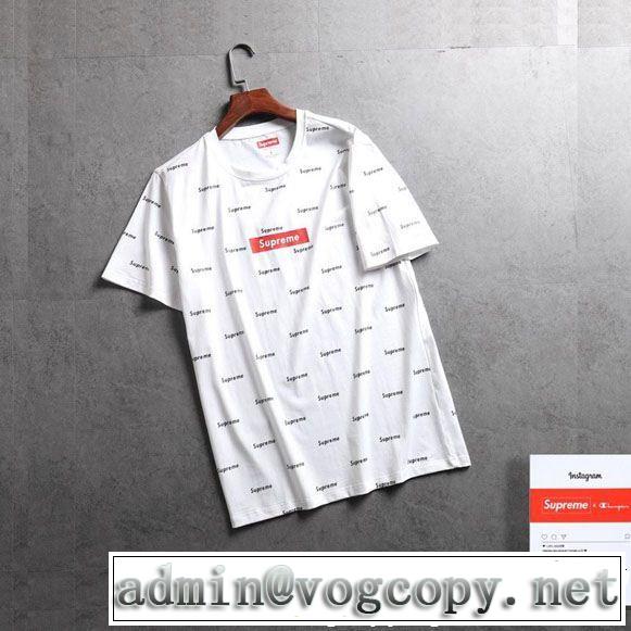 シュプリーム SUPREME 半袖Tシャツ 3色可選 2019春夏のトレンド新商品 きちんと感が抜群