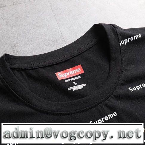 シュプリーム SUPREME 半袖Tシャツ 3色可選 2019春夏のトレンド新商品 きちんと感が抜群