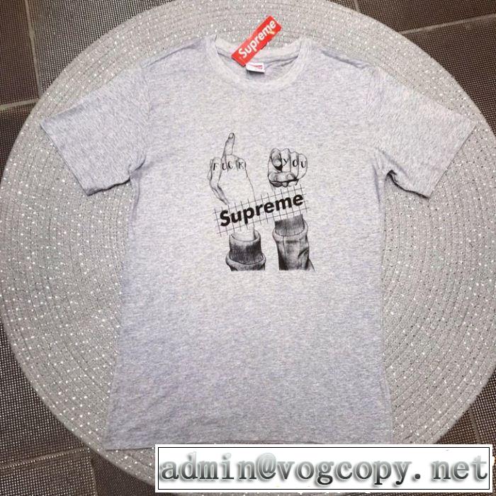 SUPREME 半袖Tシャツ 3色可選 2019春夏の大注目トレンド オシャレ印象で人気の高い シュプリーム