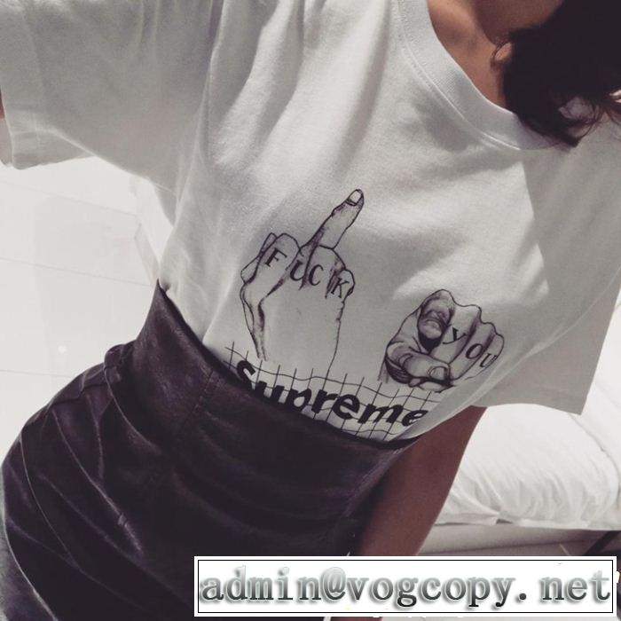 SUPREME 半袖Tシャツ 3色可選 2019春夏の大注目トレンド オシャレ印象で人気の高い シュプリーム