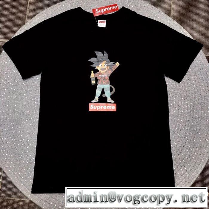 3色可選 2019春夏も引き続きトレンド きれいめ派に上質 シュプリーム SUPREME 半袖Tシャツ