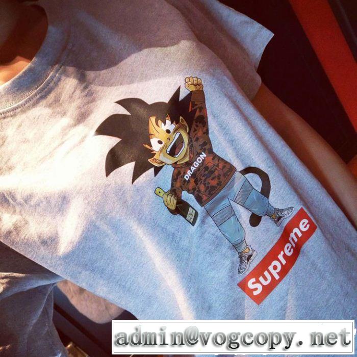 3色可選 2019春夏も引き続きトレンド きれいめ派に上質 シュプリーム SUPREME 半袖Tシャツ