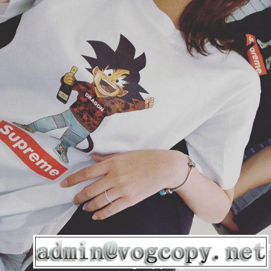3色可選 2019春夏も引き続きトレンド きれいめ派に上質 シュプリーム SUPREME 半袖Tシャツ