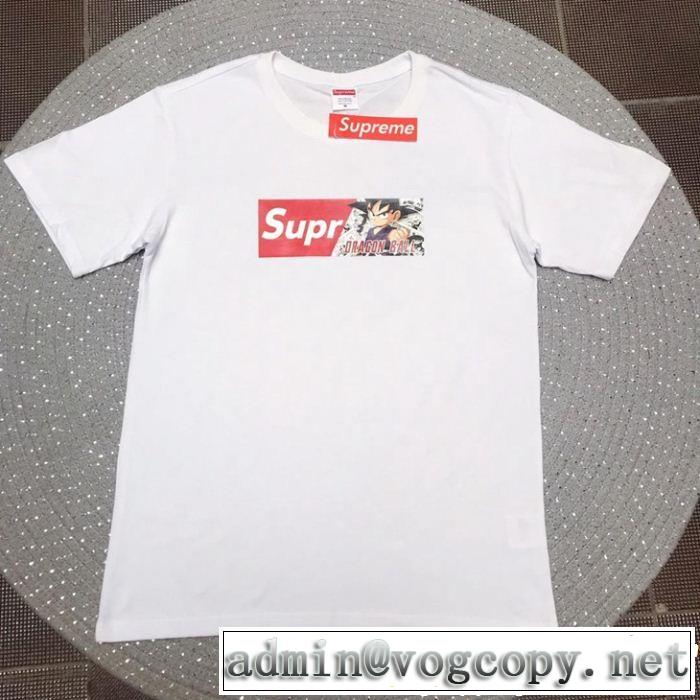 SUPREME 半袖Tシャツ 3色可選 2019年の夏のマスト おすすめ大人かわいい着こなし シュプリーム
