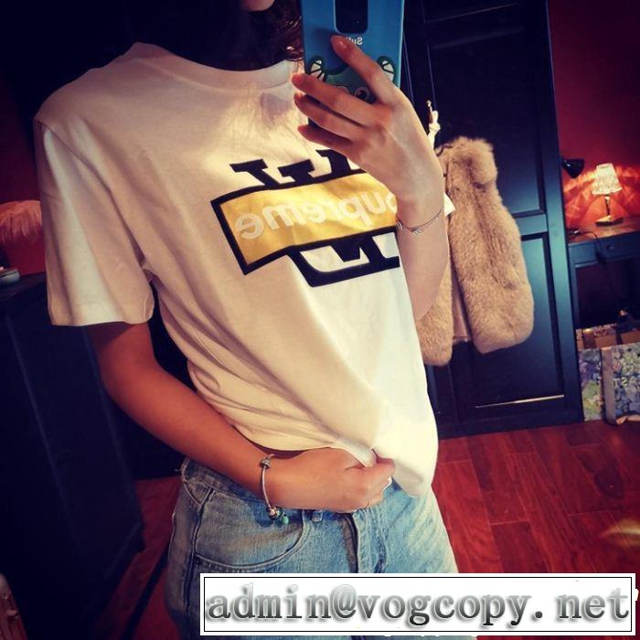 2色可選 2019年春夏のトレンドアイテム ちょっと大人の印象 シュプリーム SUPREME 半袖Tシャツ