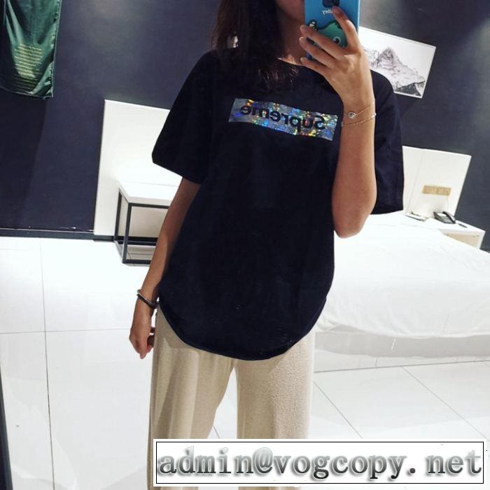2019年春夏流行ファッション きれいめ上品に シュプリーム SUPREME 半袖Tシャツ 3色可選