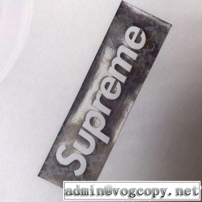 2019年春夏流行ファッション きれいめ上品に シュプリーム SUPREME 半袖Tシャツ 3色可選