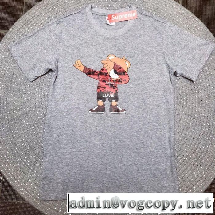 シュプリーム SUPREME 半袖Tシャツ 3色可選 2019年最新ファッション キレイめ感が強い