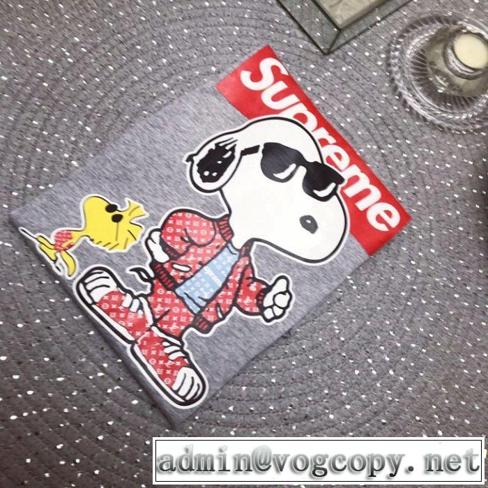 SUPREME 半袖Tシャツ 3色可選 2019夏ファション新品 カジュアルを一歩大人に シュプリーム