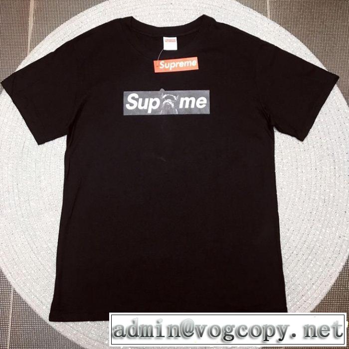 半袖Tシャツ 3色可選 2019夏色っぽさ おすすめな大人のトレンド シュプリーム SUPREME