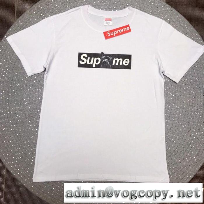 半袖Tシャツ 3色可選 2019夏色っぽさ おすすめな大人のトレンド シュプリーム SUPREME