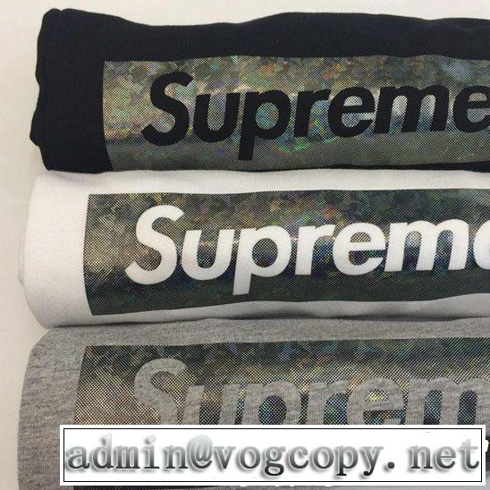 3色可選 おしゃれな夏ファッション2019 リッチな印象に シュプリーム SUPREME 半袖Tシャツ