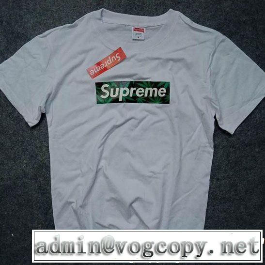 抜け感スゴイシ ュプリーム SUPREME 半袖Tシャツ 2色可選 大人カジュアル夏ファッション2019