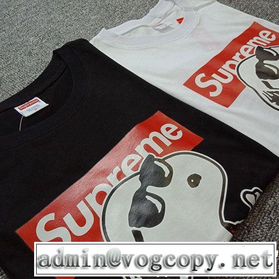 SUPREME 半袖Tシャツ 2色可選 《2019年》今、注目のストリート 快適な着心地 シュプリーム