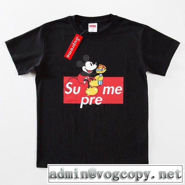 半袖Tシャツ 2色可選 【2019春夏】最新コレクション 大人っぽく仕上げ シュプリーム SUPREME