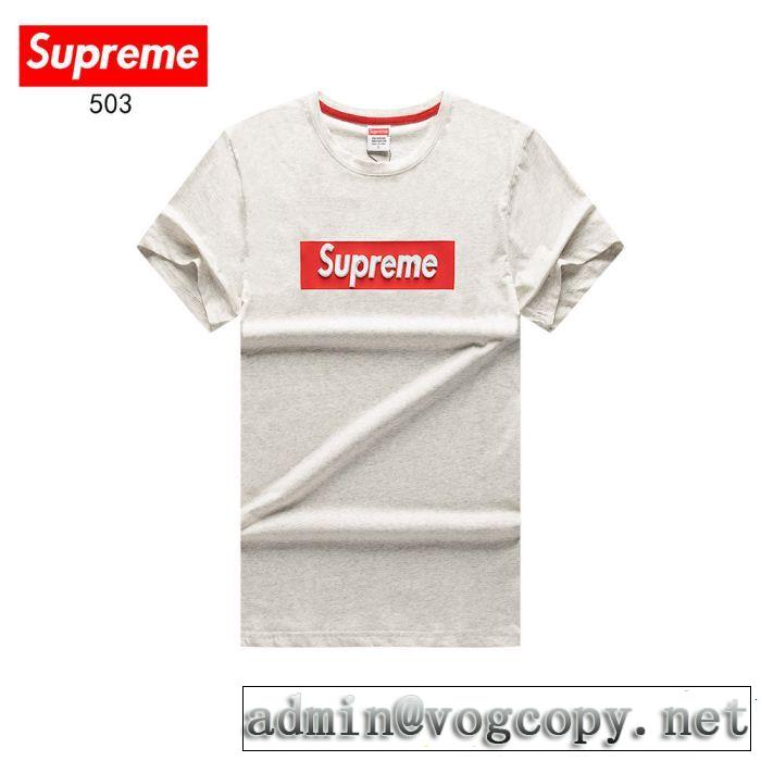 サラサラの着心地 シュプリーム SUPREME 半袖Tシャツ 4色可選 2019春夏トレンドアイテム