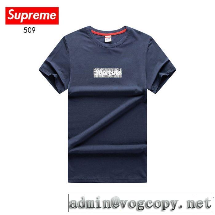 シュプリーム SUPREME 半袖Tシャツ 4色可選 2019春夏のトレンド新商品 スタイルを綺麗に