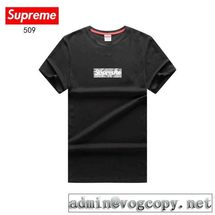 シュプリーム SUPREME 半袖Tシャツ 4色可選 2019春夏のトレンド新商品 スタイルを綺麗に