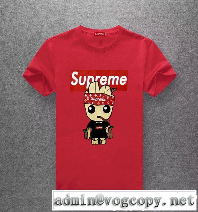2019春夏も引き続き人気セール 今年もトレンド シュプリーム SUPREME 半袖Tシャツ 多色可選