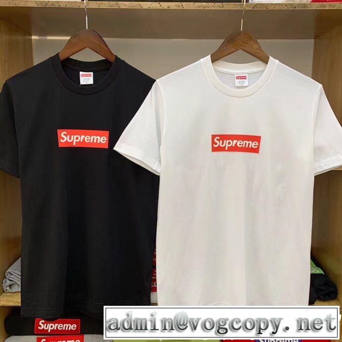 シュプリーム SUPREME 半袖Tシャツ 2色可選 2019即旬な装いに カジュアルファッションを楽しもう