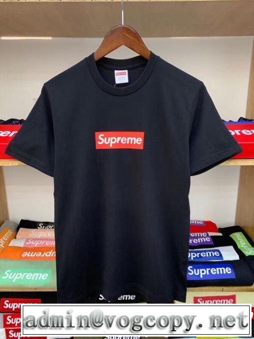 シュプリーム SUPREME 半袖Tシャツ 2色可選 2019即旬な装いに カジュアルファッションを楽しもう
