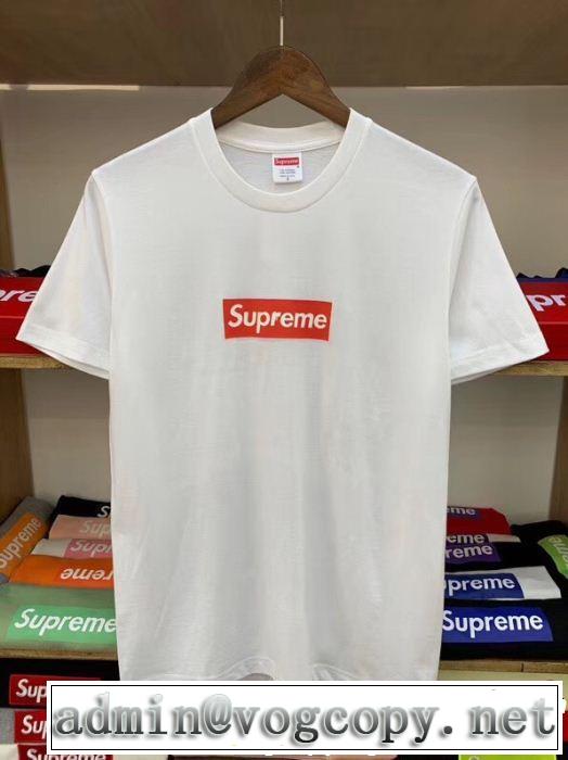 シュプリーム SUPREME 半袖Tシャツ 2色可選 2019即旬な装いに カジュアルファッションを楽しもう