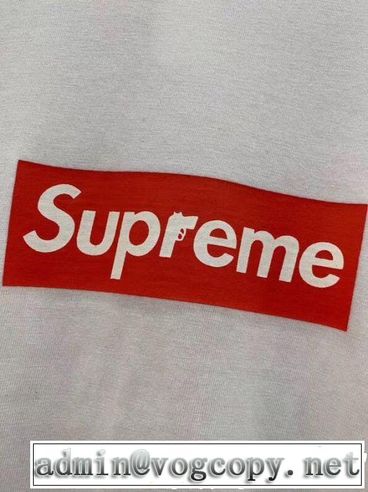 シュプリーム SUPREME 半袖Tシャツ 2色可選 2019即旬な装いに カジュアルファッションを楽しもう