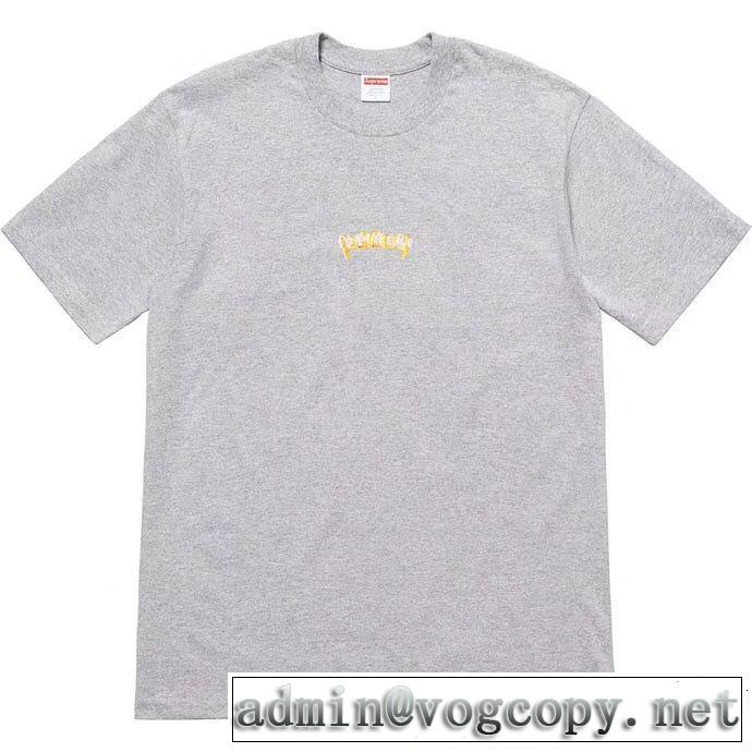 3色可選 2019年春夏のトレンドアイテム 今年流大人っぽさ シュプリーム SUPREME 半袖Tシャツ