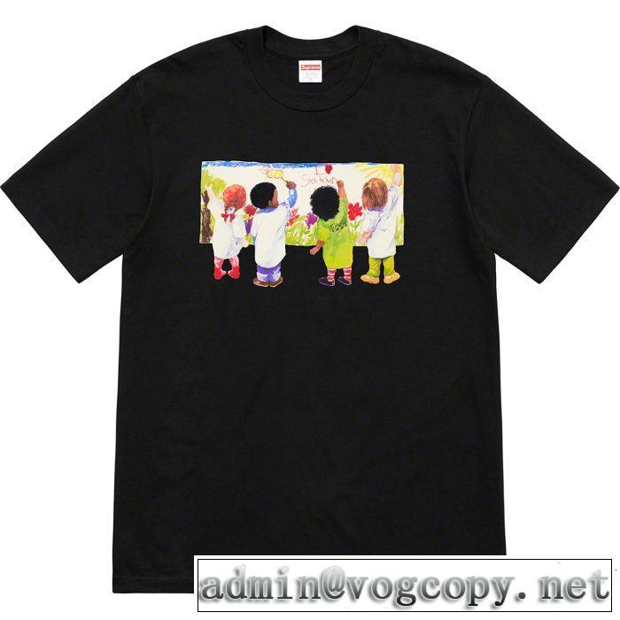 2019年春夏流行ファッション 大胆なデザイン シュプリーム SUPREME 半袖Tシャツ 多色可選